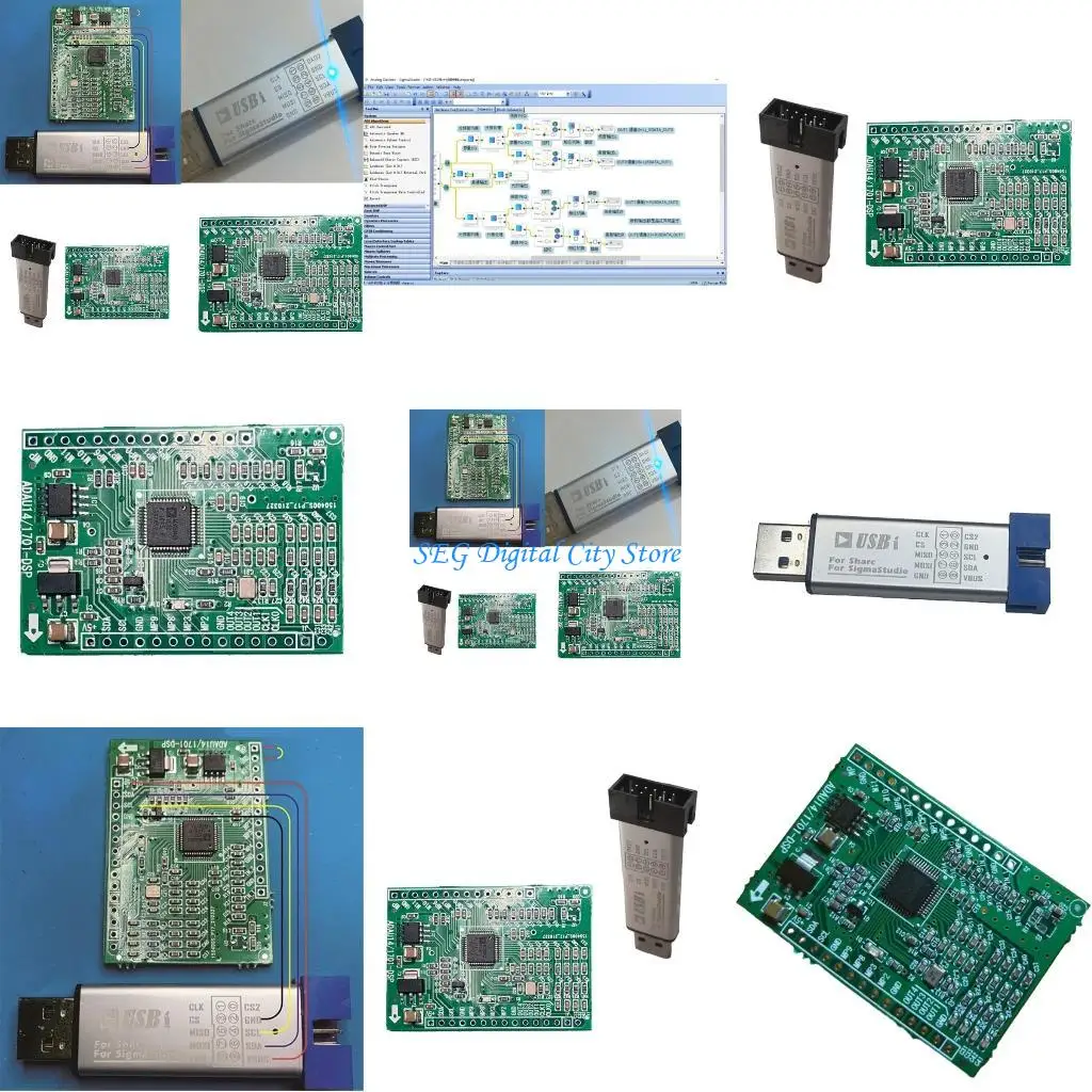 

U75B DSPmini Learning Board With ADAU1401 Chip for Integration and Speaker Systems