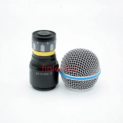 Imagen 2 del producto Accesorios de cabeza de bola de cápsula de micrófono, cubierta de malla de parabrisas de esponja para micrófono de mano, estudio de grabación inalámbrico, 2 uds.