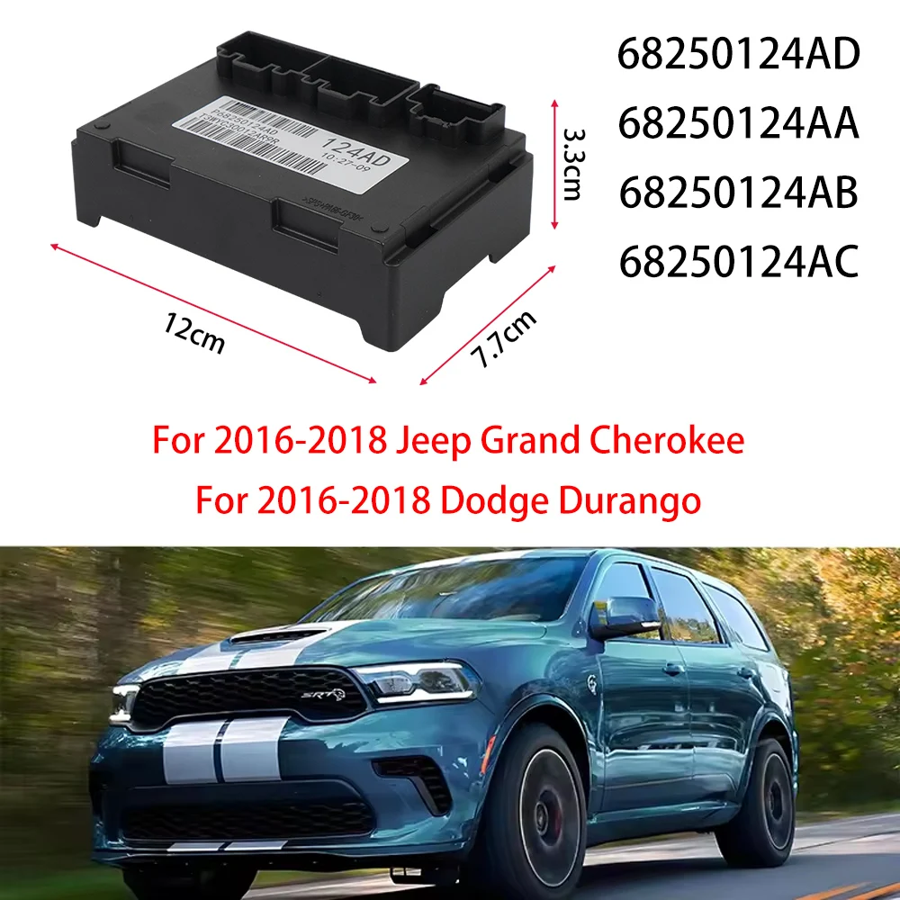 68250124AD 68250124AA 68250124AB 68250124AC Transfer Case Control Module Black For 2016-2018 Durango Grand Cherokee