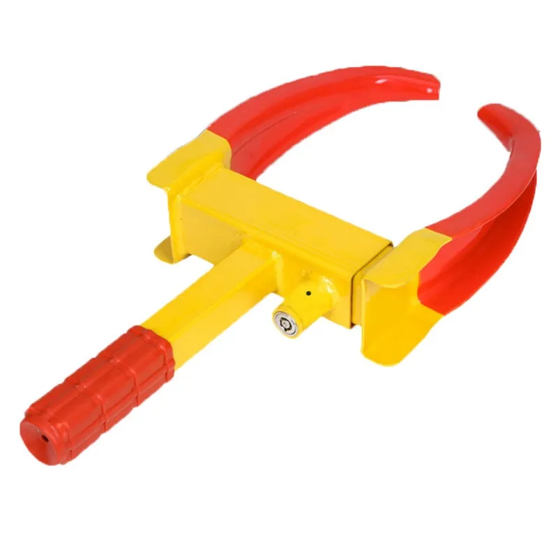 Car Anti-Theft Lock Tire Lock Vise Type Car Tire Lock Household Car Anti-Theft Lock Thickened Horn Lock