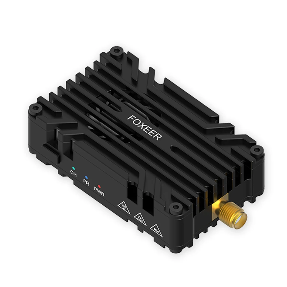 

FOXEER 5W 5.8GHz FPV Video Transmitter,80CH Long Range FPV TX,SMA Antenna 9-36V Input Double Click Pit Mode,20x20mm,For RC Drone