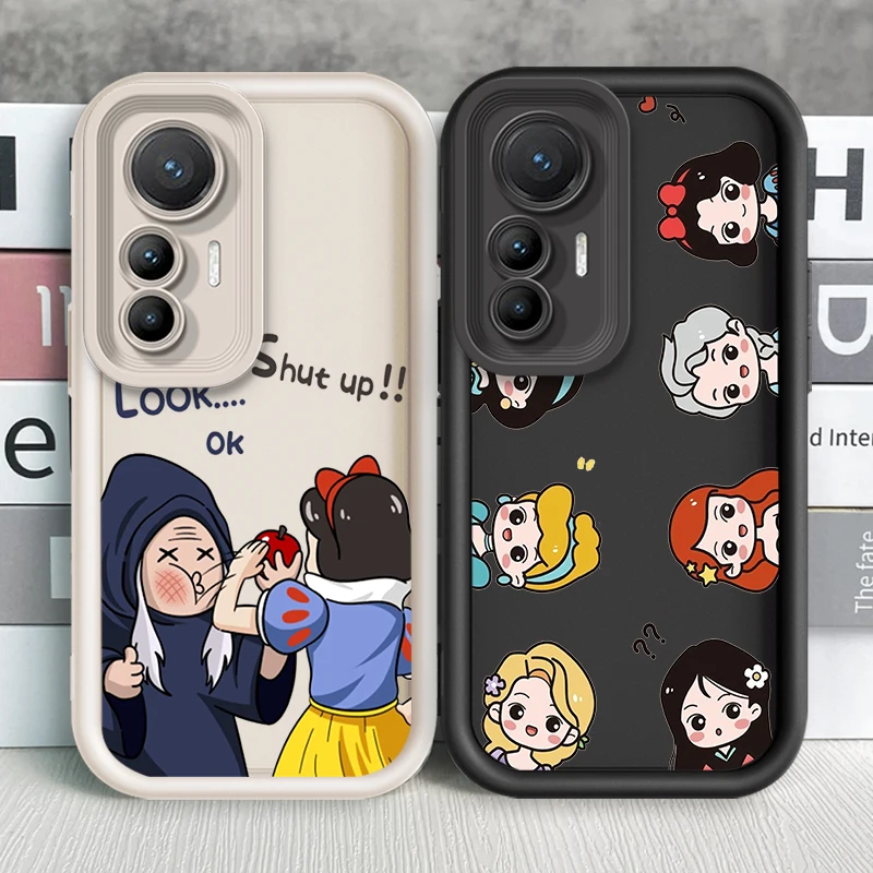 

Disney Snow White Cute Eye Ladder For Xiaomi MI 14 12T 11 Lite Poco M3 X5 X4 F5 F4 F3 F2 GT Pro 5G Cover Phone Case