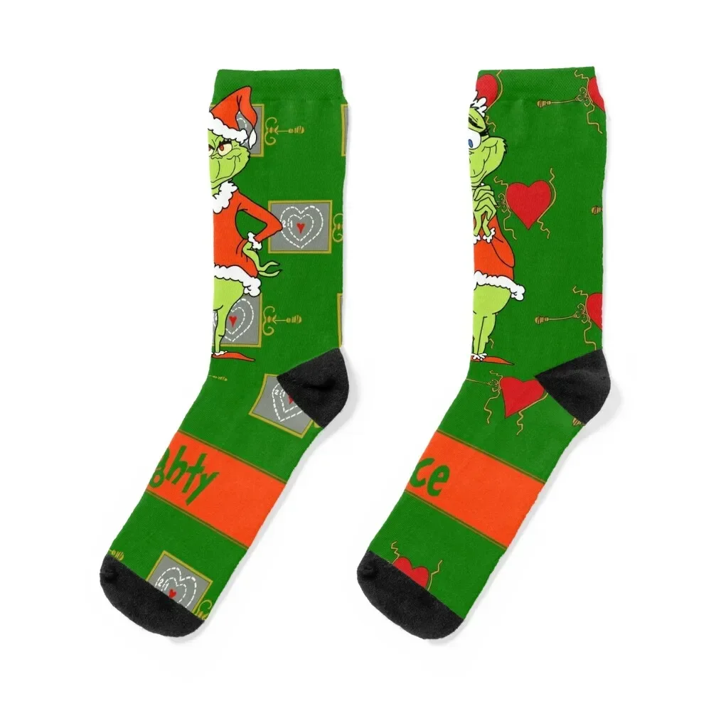 

Naughty or Nice Socks new in's kawaii christmas gift Socks For Girls Men's