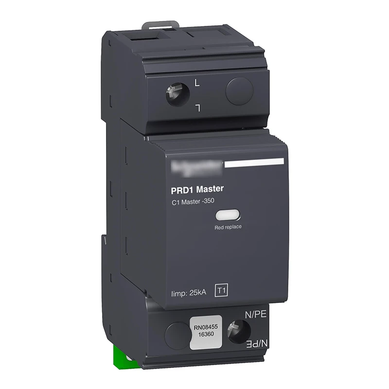 Original Brand New 16360 PRD1 Master Modular Surge Arrester - 1 Pole + N - 350V - with Remote Transfer