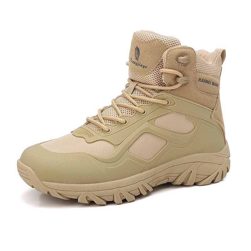

2026 Men's Desert Combat Boots Hiking Boots Shoes Men Outdoor Hunting Trekking Camping Boots Man Tactical Boot Work Safty Shoes