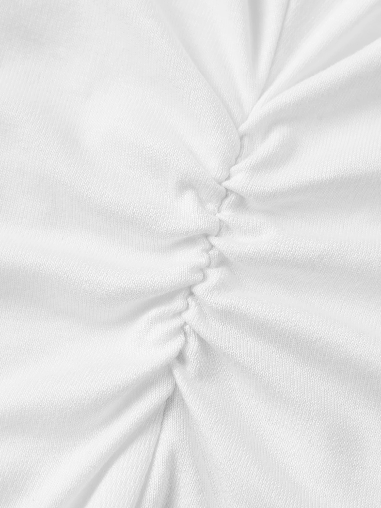 Damen-Sommer- und Herbst-Crop-Tops mit freiem Schulterbereich und Glockenärmeln, einfarbige T-Shirts – Detail 5