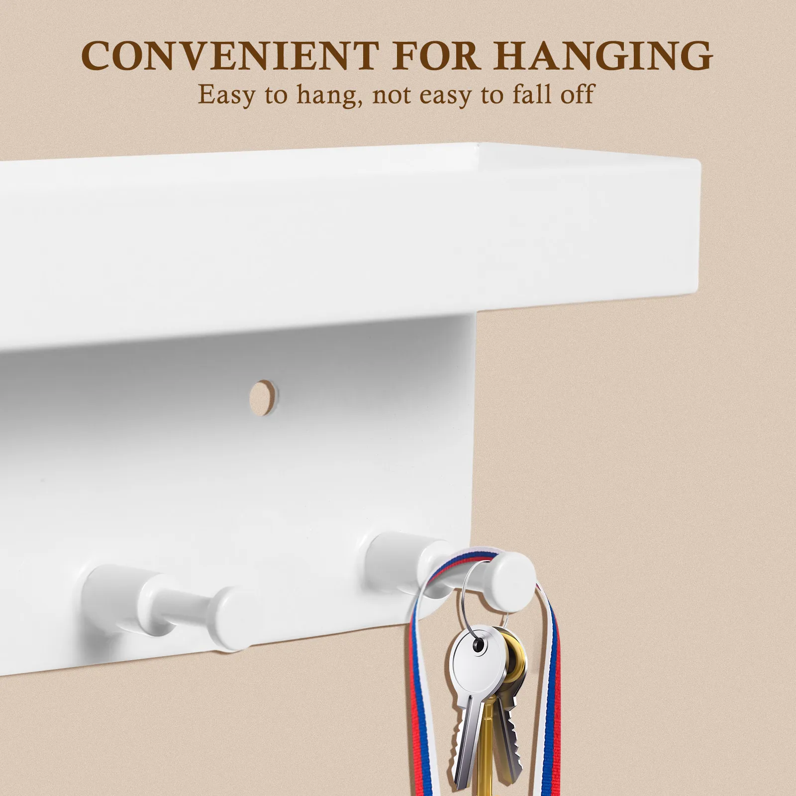 Simple Elegant Medal Hanger Display Shelf for Athletic Achievement Medals Wall Mounted Storage Rack and Gift for Runners