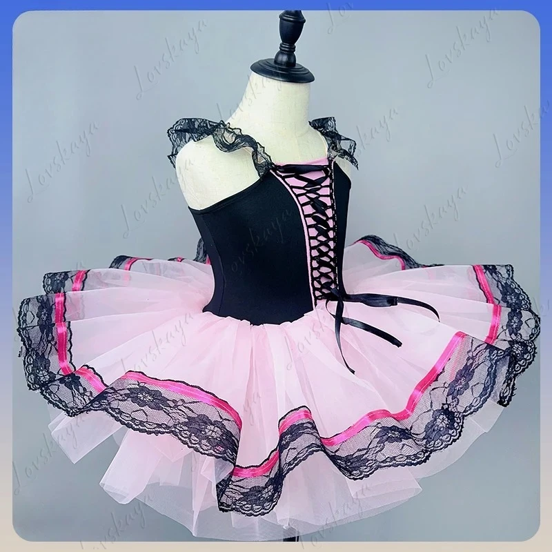 children's-puff-skirt-dance-dress-girl's-little-swan-ballet-princess-stage-performance-outfit