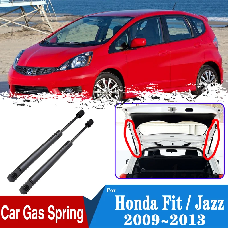 

For Honda Fit Jazz Accessories 2009~2013 2010 Car Rear Trunk Tailgate Boot Gas Shocks Struts Damper Lift Support Car Accessories