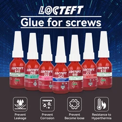 10ml Threadlocker Loctites 222 242 243 262 263 271 272 277 290 Blue Screw Glues Thread Locking Agents Anaerobic Glues Anti Loose