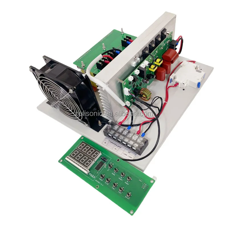 

1800Watt 28KHZ/40KHZ Ultrasonic Driver Cleaning Machine Power Supply Ultrasonic Transducer Frequency Controller