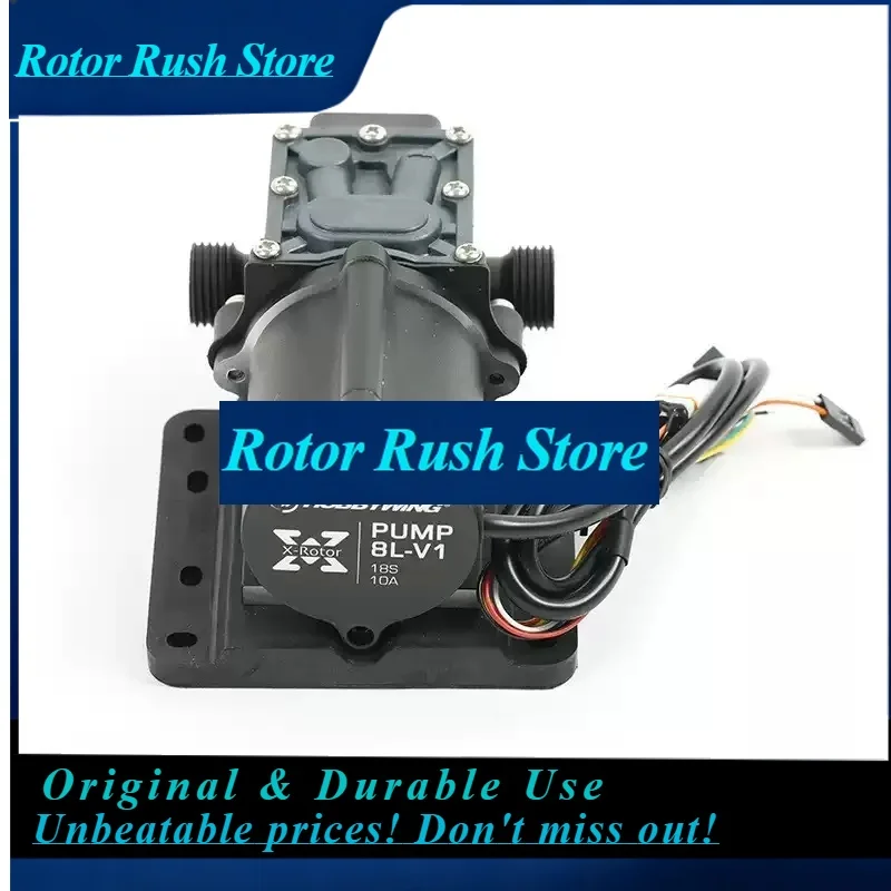RoRuSHobbywing Integrated Pump With 8L Flow Rate, 12S, 14S, 18S Agricultural Spraying Aircraft Pump