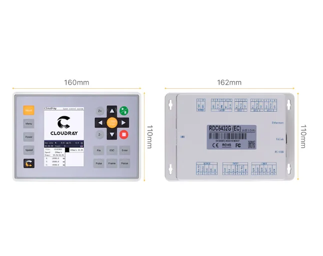 

Cloudray CL280 K40 Series Upgrade Kit K40 Laser Machine Parts CO2 Laser Machine Controller