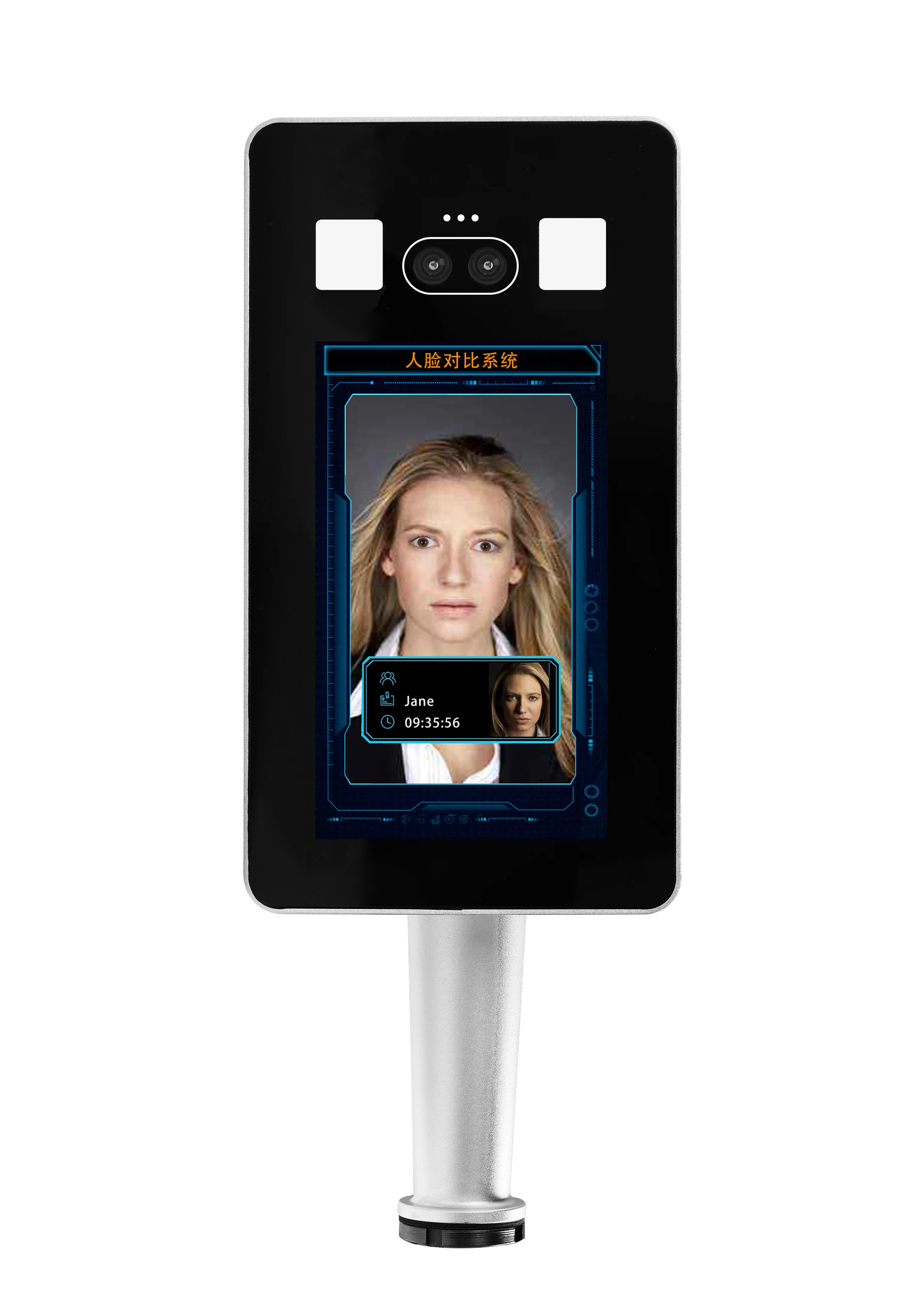 ระบบควบคุมการเข้าออกด้วยการจดจำใบหน้าแบบใช้การ์ดความจุสูง 20000 ใบ พร้อมระบบบันทึกเวลาทำงาน FOB