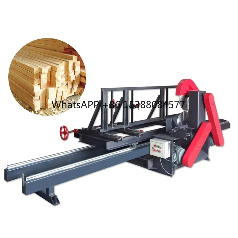 

Portable Multifunctional Sawmill Machine Horizontal Style Diesel Engine Circular Blade Bandsaw Mill for Wood Profile Cutting
