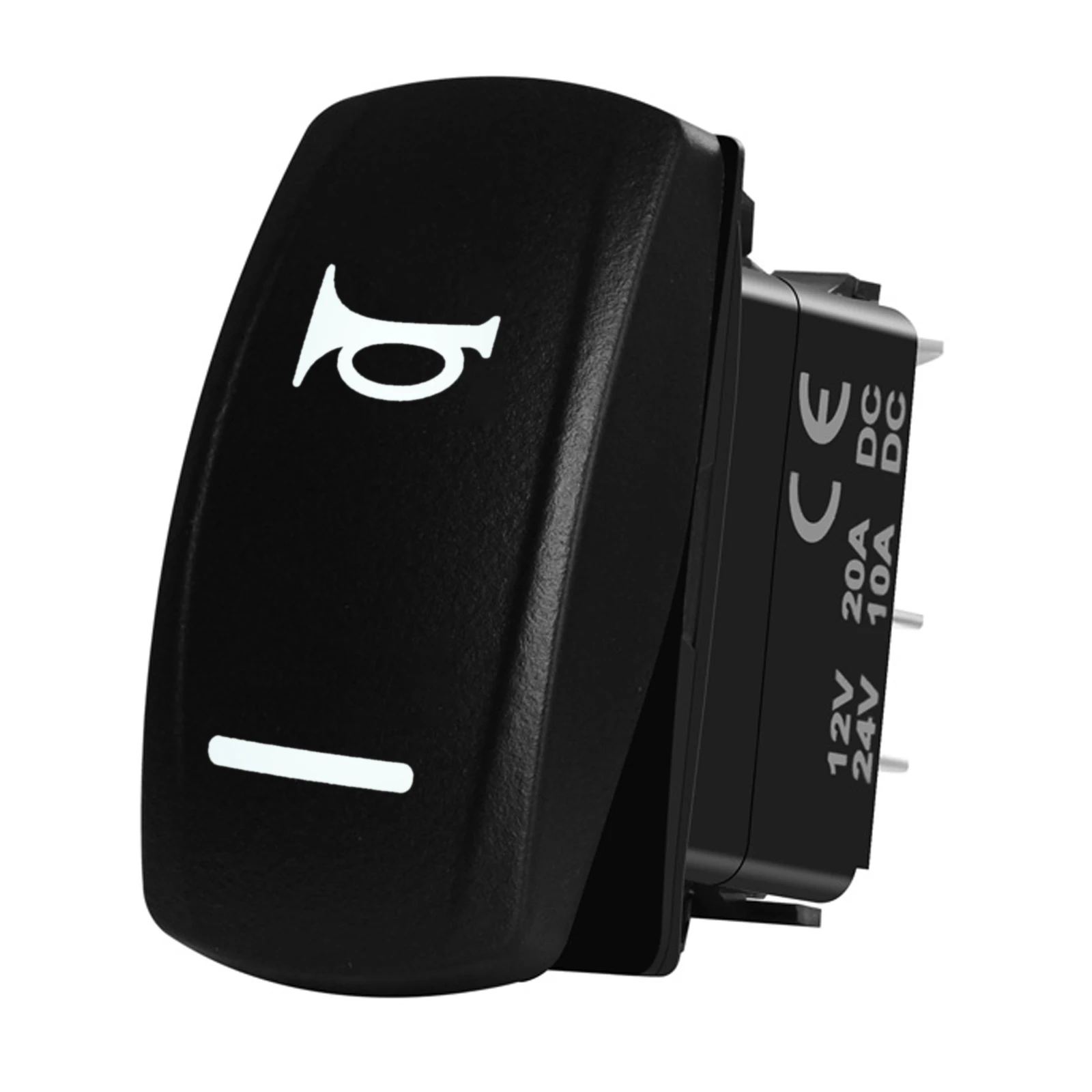 12V Horn Rocker Swi…