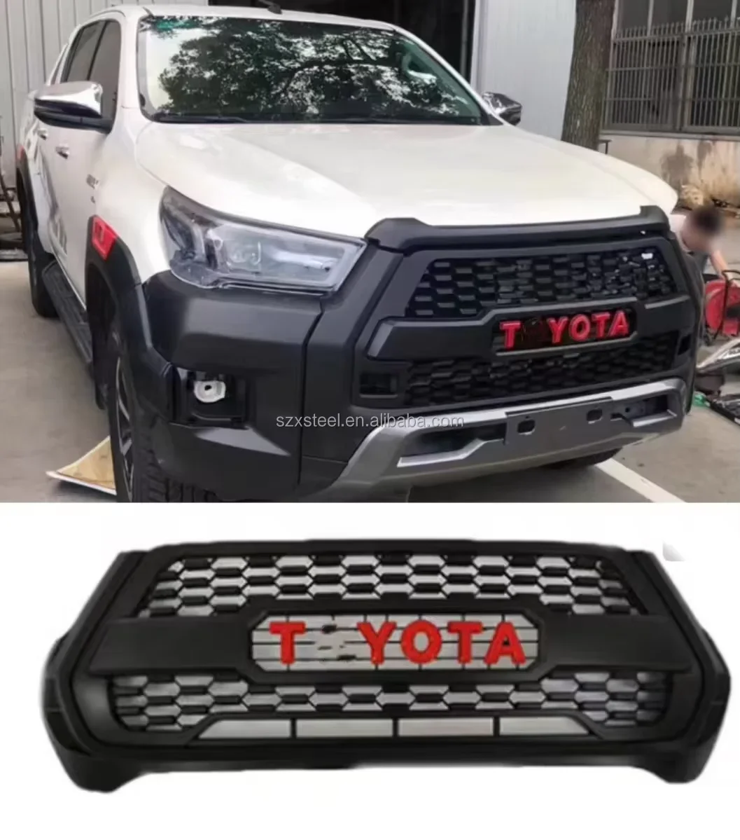 Toyotas Hilux 2005-2022 Elite Grille Upgrade Bold & Stylish Enhancement for a Superior Look Grille