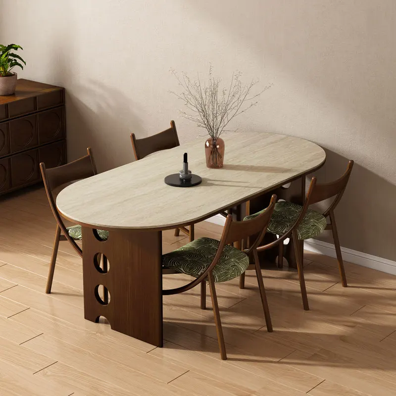 

Vintage Organiser Dining Table Restaurants Design Hospitality Apartment Dining Table Farmhouse Space Saving Home Furniture