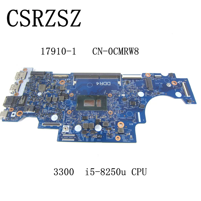 

Материнская плата для ноутбука Dell Latitude 3300 с процессором i5-8250u 17190-1 CN-0CMRW8 0CMRW8, работает хорошо