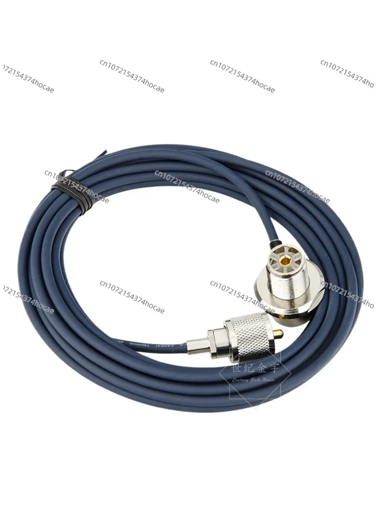 Diamond antenna 2D5MR/feeder vehicle station walkie-talkie 5m card edge cable 2D5MR 50-2