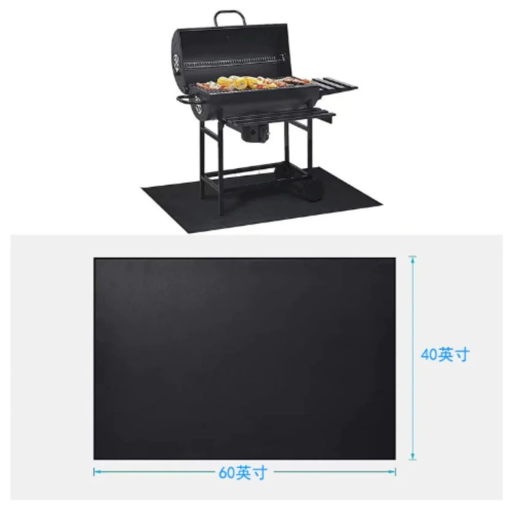 Grill Protection Mat Fireproof Mat High Temperature Resistance Lightweight And Foldable Multiple for Sizes Available