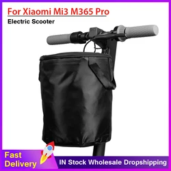 Electric Scooter Basket Handlebar Bags Skateboard for Xiaomi M365 Mi3 Pro2 Max G30 Head Grip Storage Basket Cycling Accessories