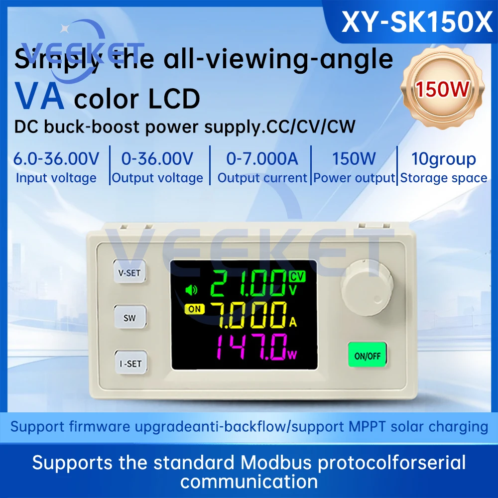 SK150X DCDC Buck Boost Converter Voltage and Constant Current Solar Charging Module Adjustable Regulated Laboratory Power Supply