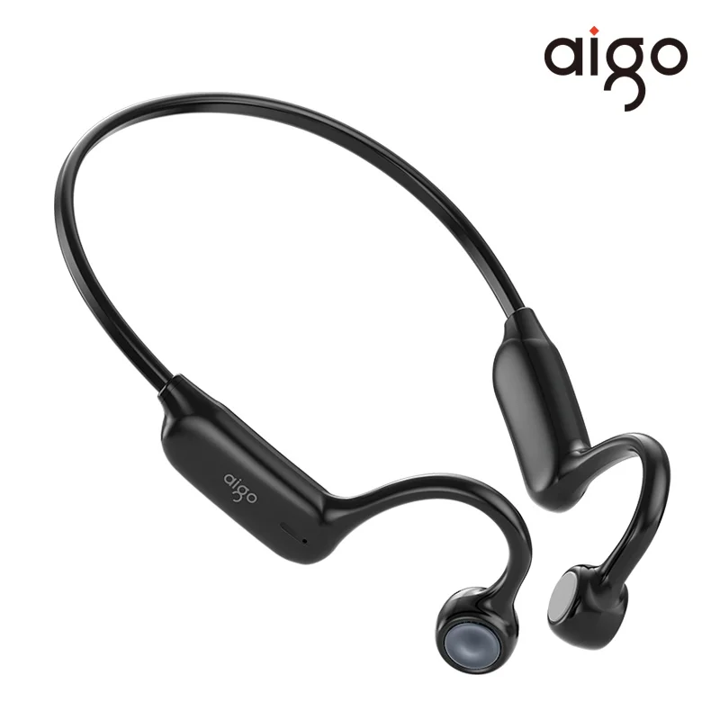 

Aigo G01 Air Conduction Headphone Wireless Sport Running Non In Ear Health Protect Sound Effects 8h Music Time Headset For Ride