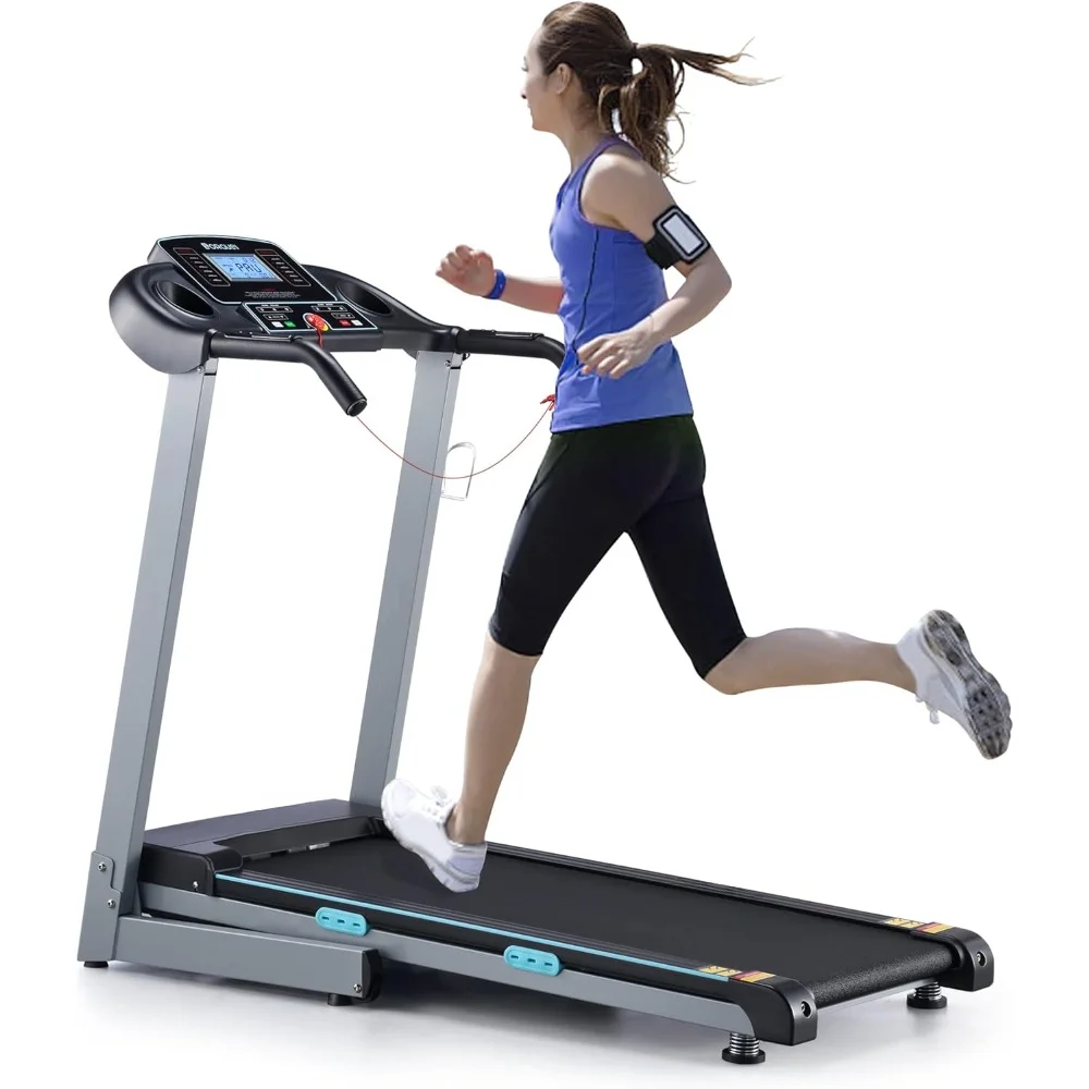 

Treadmill with Auto Incline,Folding Electric Treadmill Up to 8.5 MPH Speed, Running Machine with 17.5" Wide Tread