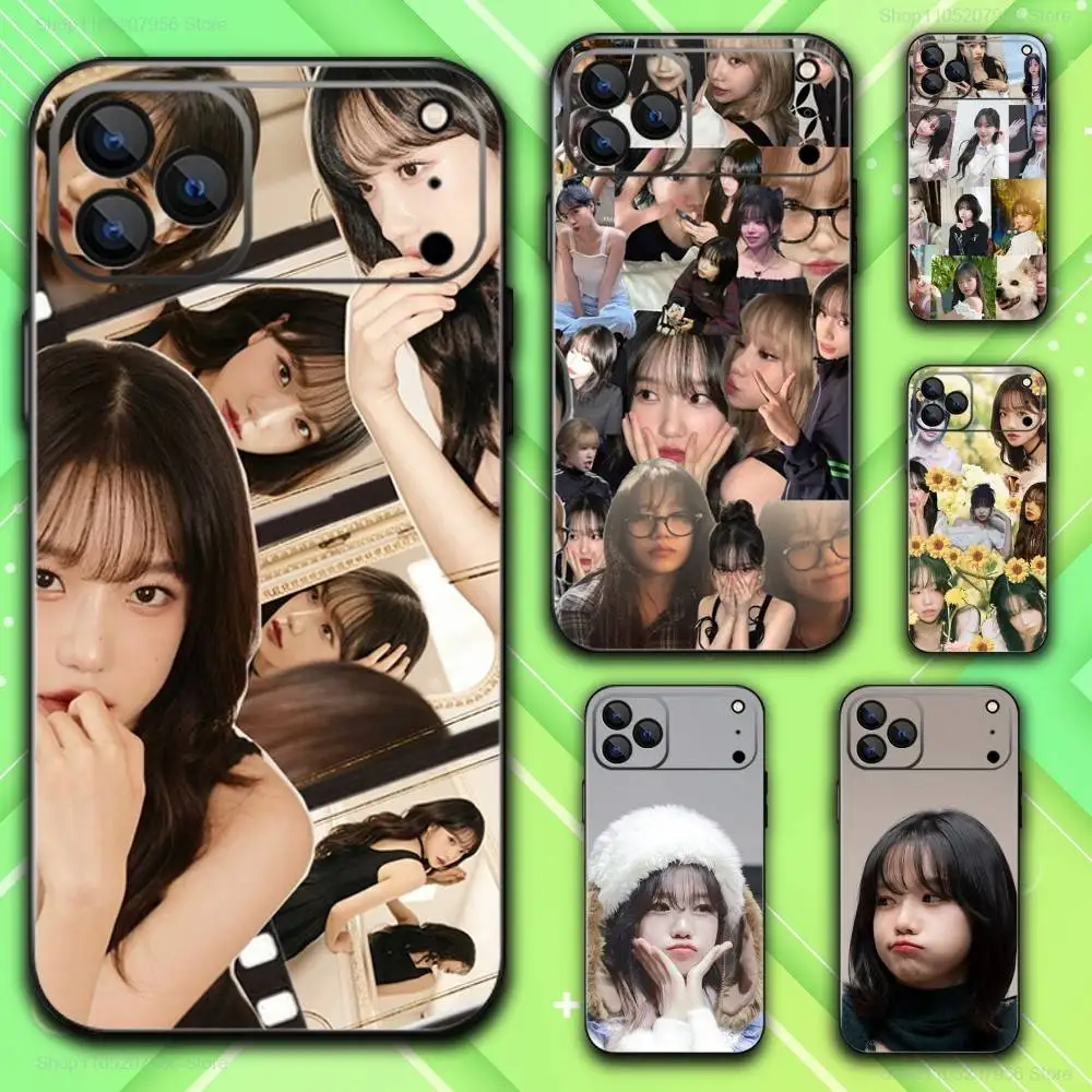 

Singer J-Jo Cute Y-YuRi Black Soft Skin-friendly For iPhone 17,16,15,14,13,12,11,Plus,E,Air,Pro,Max,Mini Phone Case