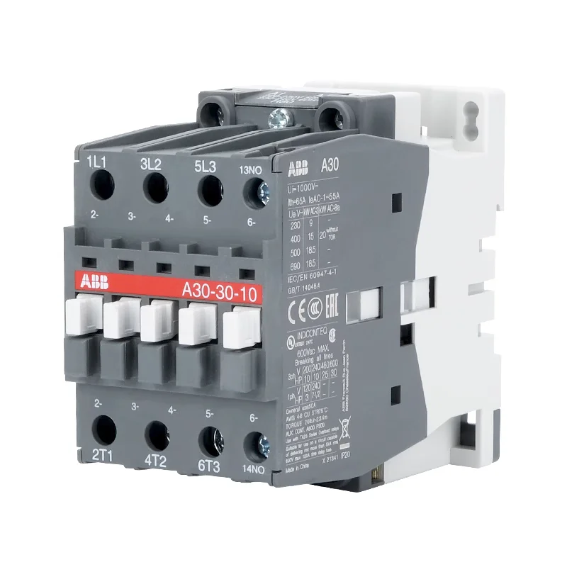 ABB AC Contactor A9-30-10/01 A12-30-10/01 A16-30-10/01 A26-30-10/01 A30-30-10/01