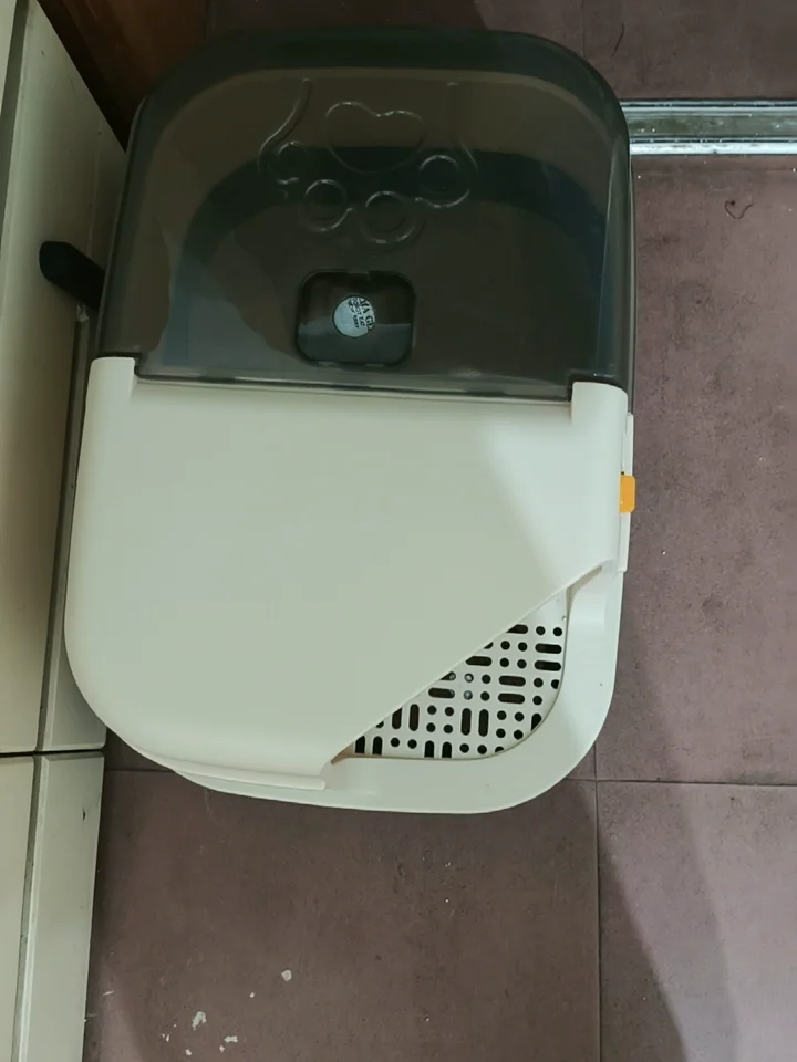 For Cat Litter Box Fully Enclosed Corridor Type Anti-splash Oversized Deodorant Cat Litter Box Extra Large Corridor Type Cat Toi