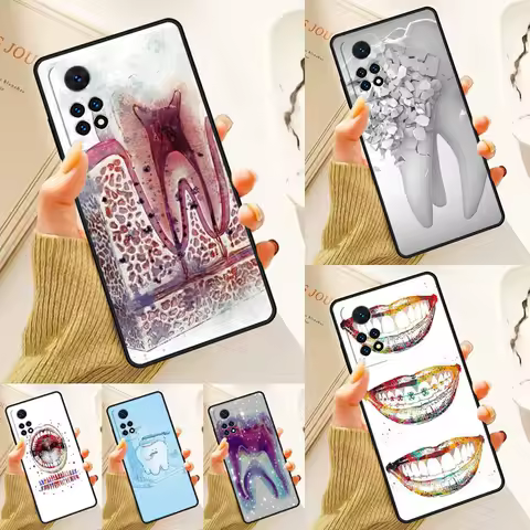 The Dentist Tooth Case For Samsung Galaxy S24 Plus S23 S20 S21FE Lite S22 Ultra Note 20 S8 S9 S10 Phone Coque