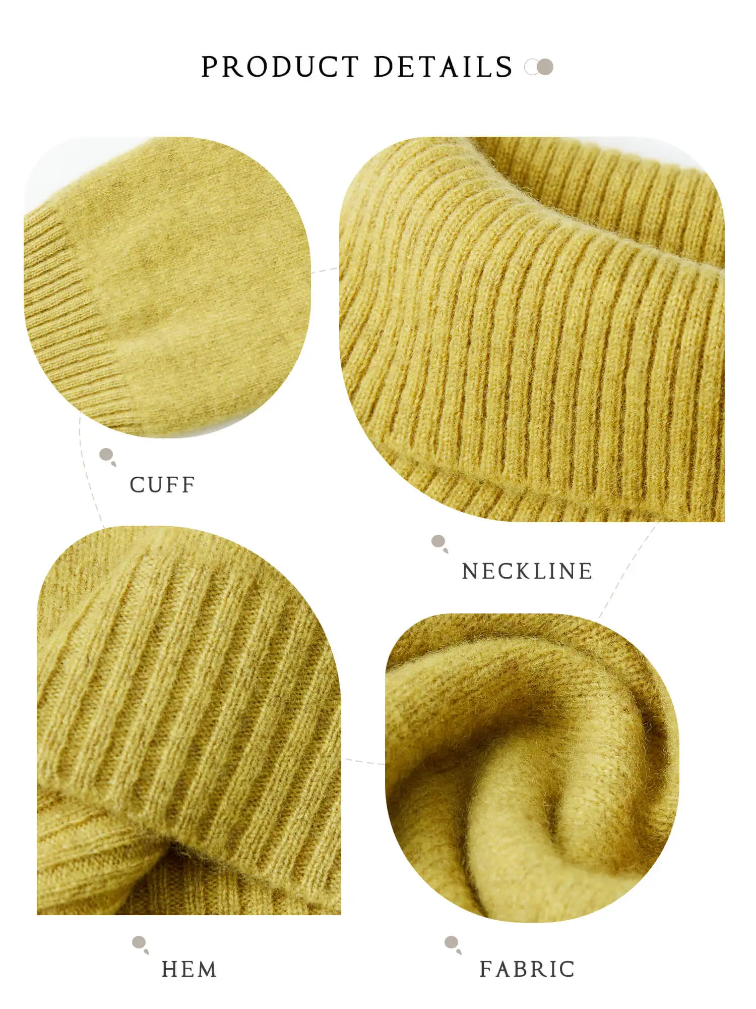 Gestrickte Pullover Kaschmir Pullover frauen 100% Merino Wolle Rollkragen Mode Pullover Winter Herbst Jumper Top Weibliche Kleidung – Detail 35