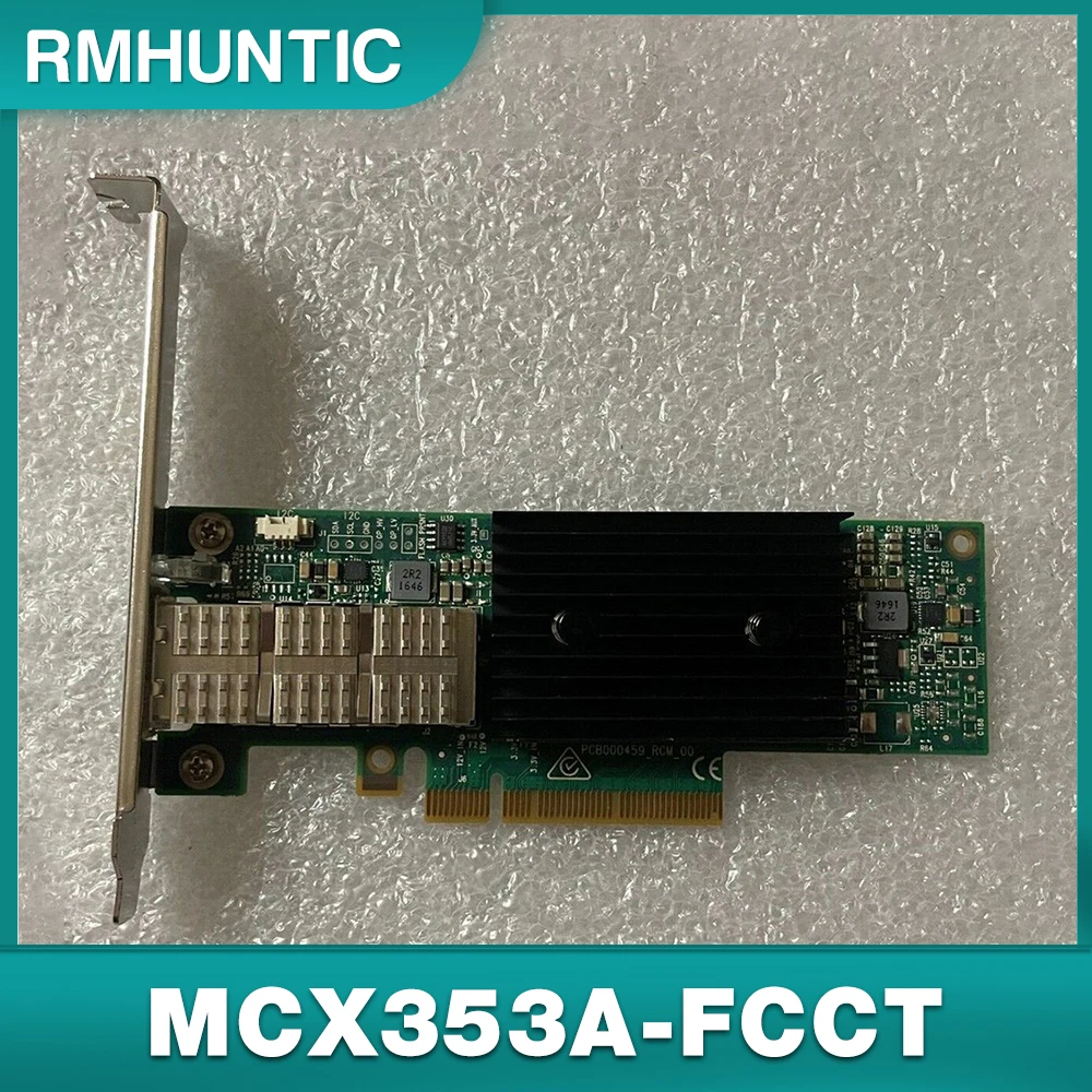 

ConnectX-3 Pro FDR IB 40/56GbE Single Port Network Card NIC CX353A MCX353A-FCCT