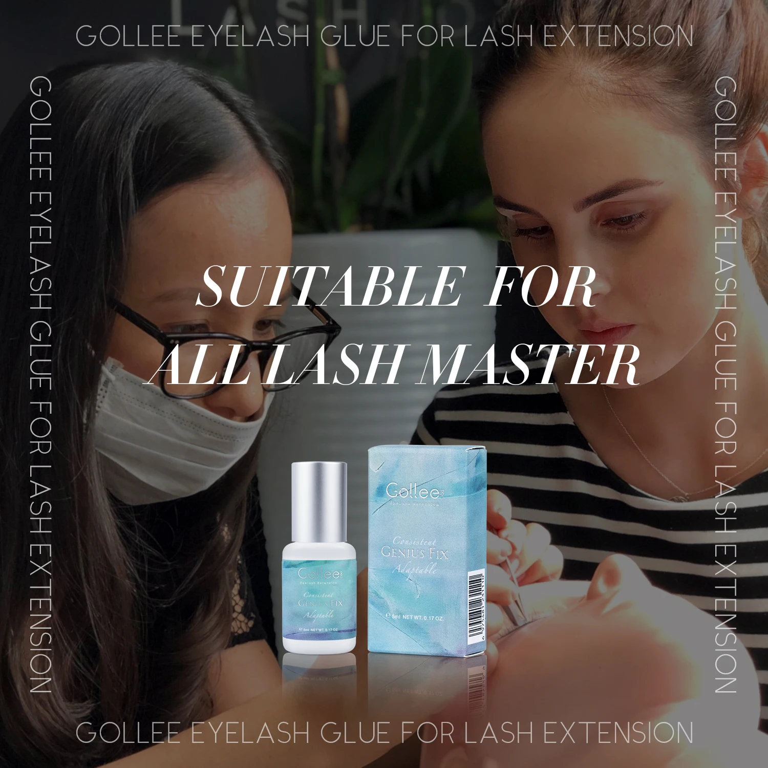 골리 0.5초 속건 속눈썹 접착제 적응성 좋은 속눈썹 연장 글루 방수 6-8주 지속 리프팅 글루 메이크업 도구