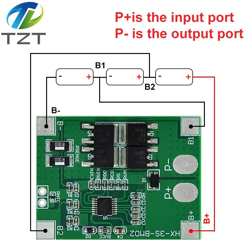 3S 9.6V 11.1V 12.6V Lifepo4 Li-ion Lipo Lithium Battery Protection Board 18650 BMS 14A limit 20A PCB 4 Cell Pack PCM 3.2V 3.7V