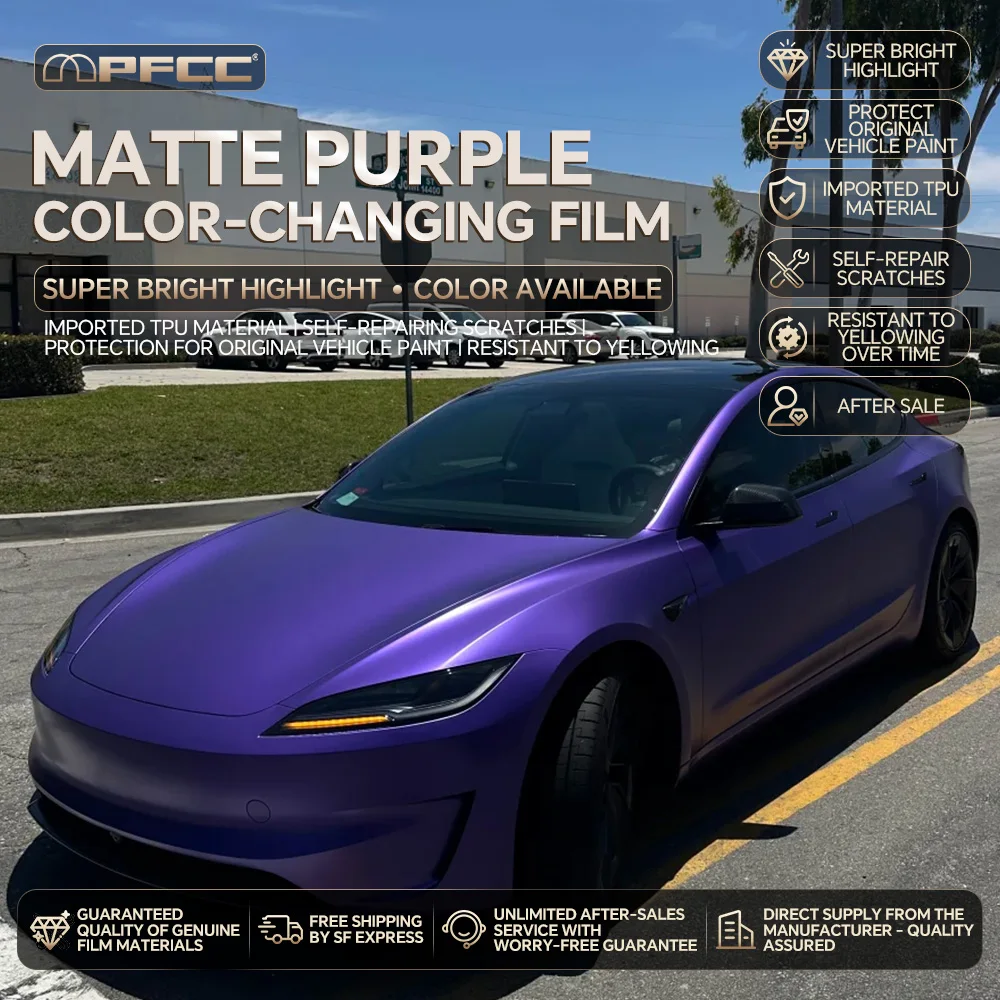 Car Paint Protection Film Clear Bra Front Scratch Resistant TPU PPF for Tesla Model 3 Y X S 2016-2023 3 Highland 2024