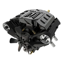 Toyan FS-V400W V4 Engine Model V-Type 4-Cilinder Motor Viertakt Watergekoelde Methanol Motor Model