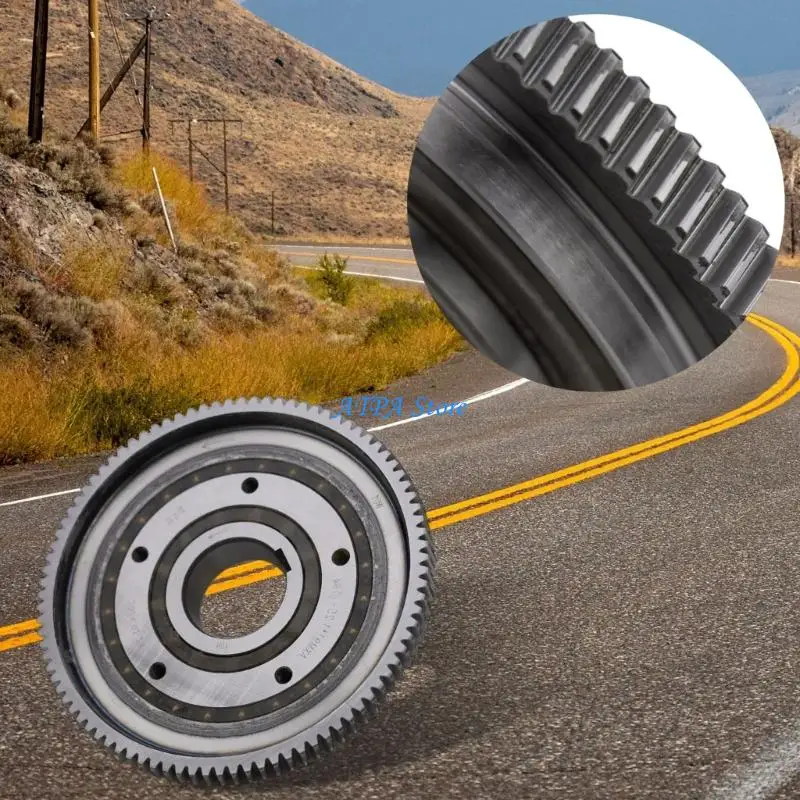 U13C Low Noise Electric Bicycles Motor Gear 4:1 Ratio High Strength Metal Component