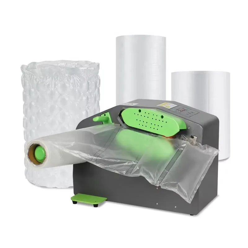 

12m/min Shipping Buffer Cushion Machine Air Pouch Packaging Machine Air Cushion Maker Machine Air Bubble Pillow Film for Plastic