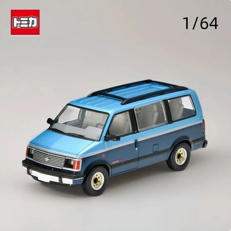 TOMICA TLV 1:64 LV-N325b Chevrolet Astro LT AWD1994, liga fundida estática modelo de jogo de maré de carro miniaturizado, presente de feriado para meninos