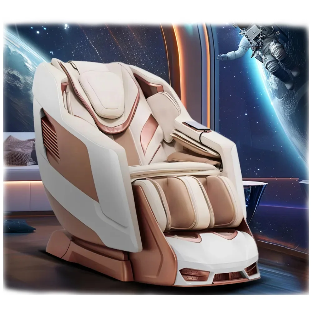 

2024 Automatic SL Track Shiatsu Stretching Zero Gravity Full Body Massager Smart Electric 4D Thai Luxury Massage Chair