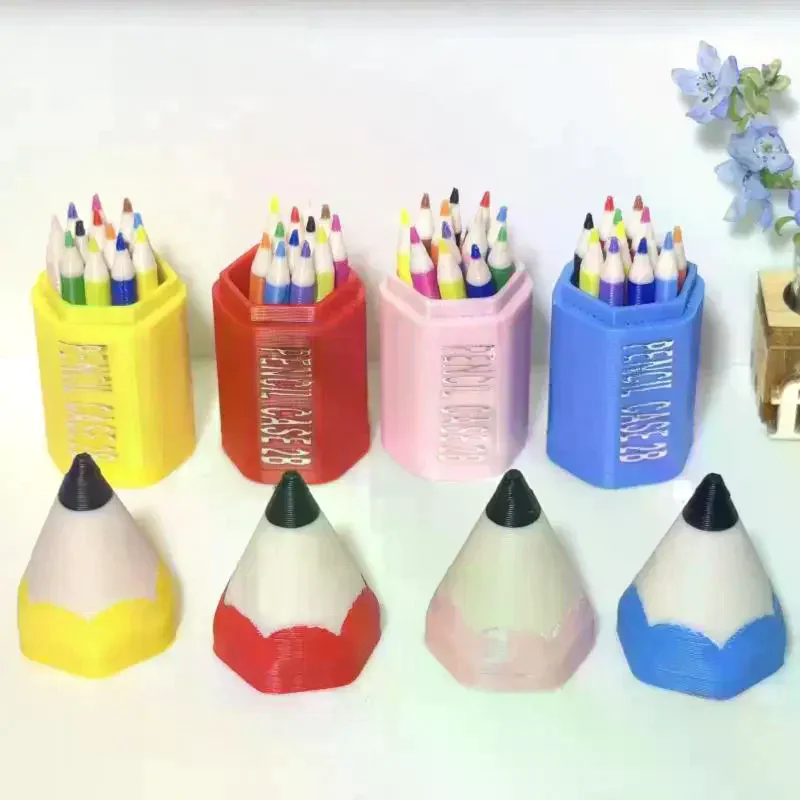 10/12 قطعة طفل التظاهر اللعب لعبة دمية مصغرة الملونة القلم قلم رصاص صغير اللوازم المدرسية نموذج بيت الدمية الملحقات #4