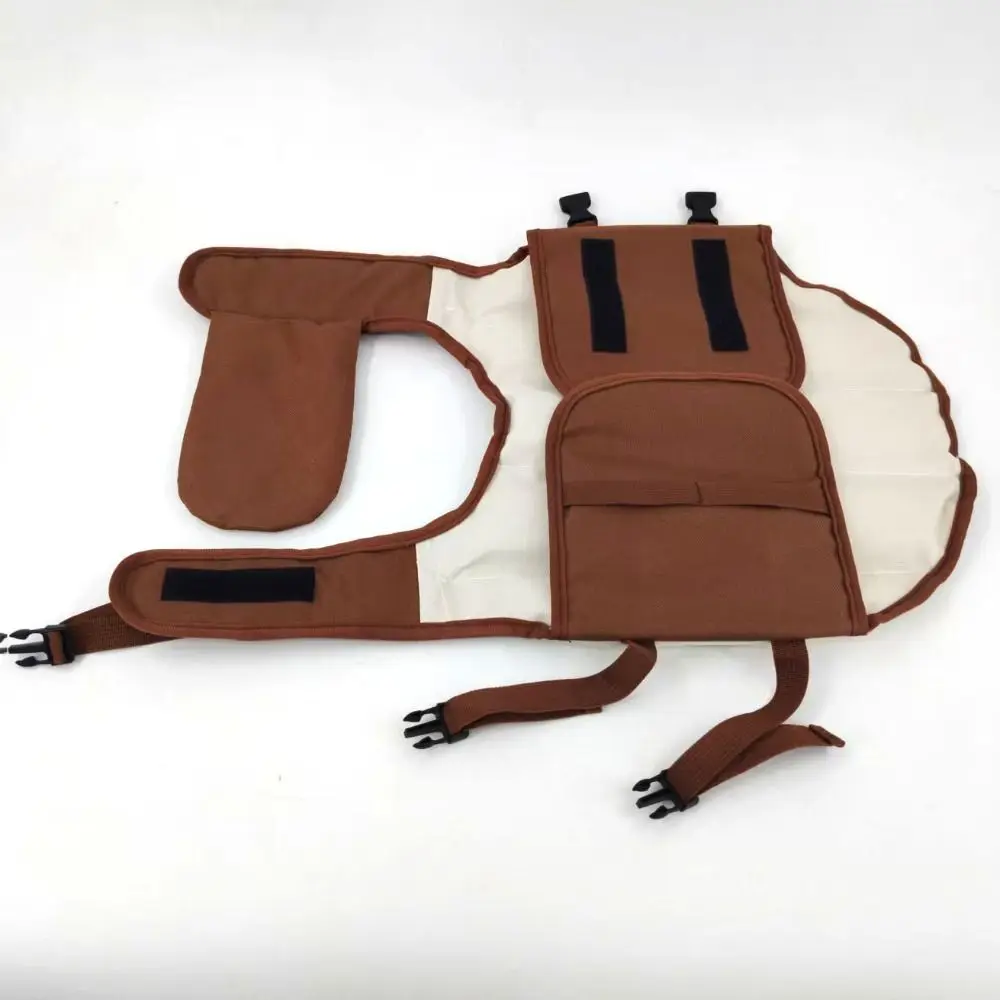 High Flotation Dog Life Jacket Waterproof Material Breathable Fabric Dog Safety Vest Chin Rest Design Adjustable Straps