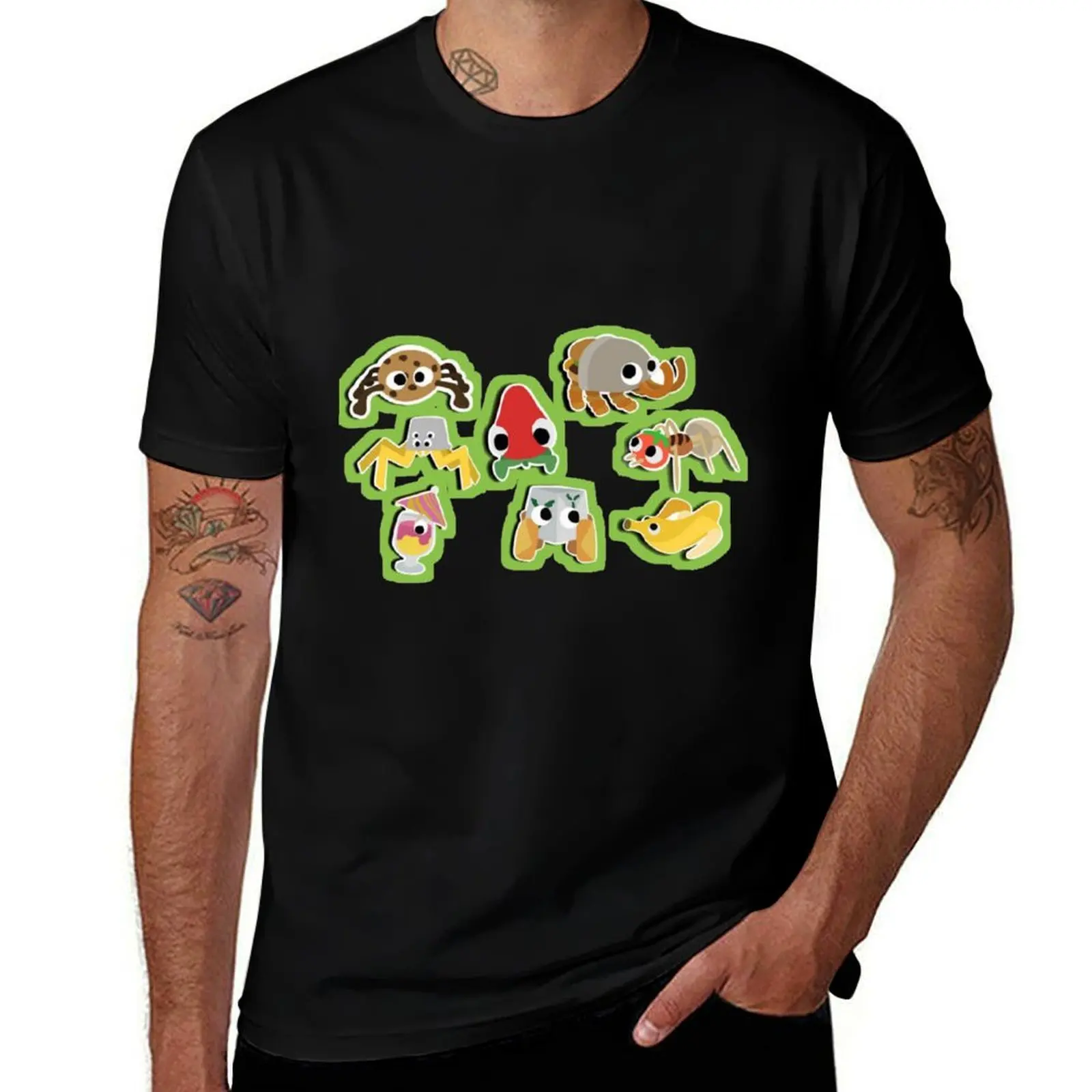 

t cotton funny shirts T-Shirt man t man shirt tshirt man Bugsnax