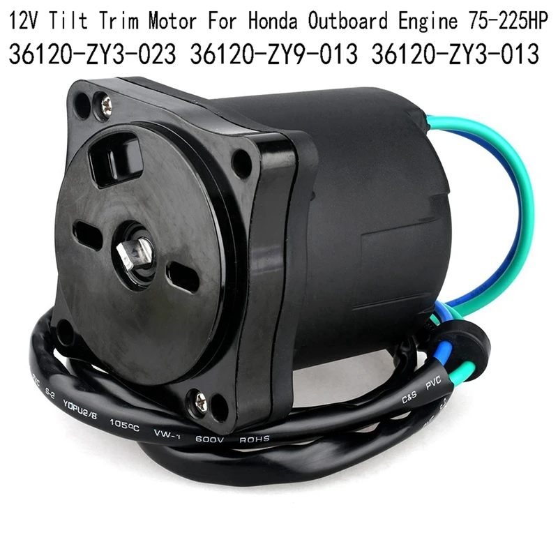 

12V Tilt Trim Motor 36120-ZY3-013 For Honda Outboard Engine 75-225HP 36120-ZY3-023 36120-ZY9-013