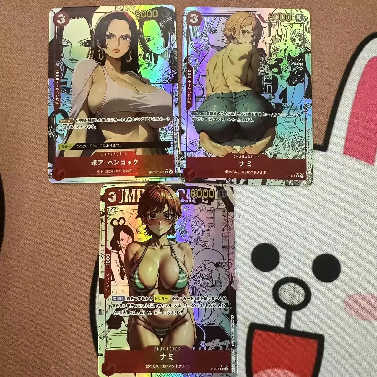 Nuovo Anime One Piece Nami Boa Hancock Nico Robin Nefertari D Vivi carta da collezione fai da te regali di compleanno di natale giocattoli per