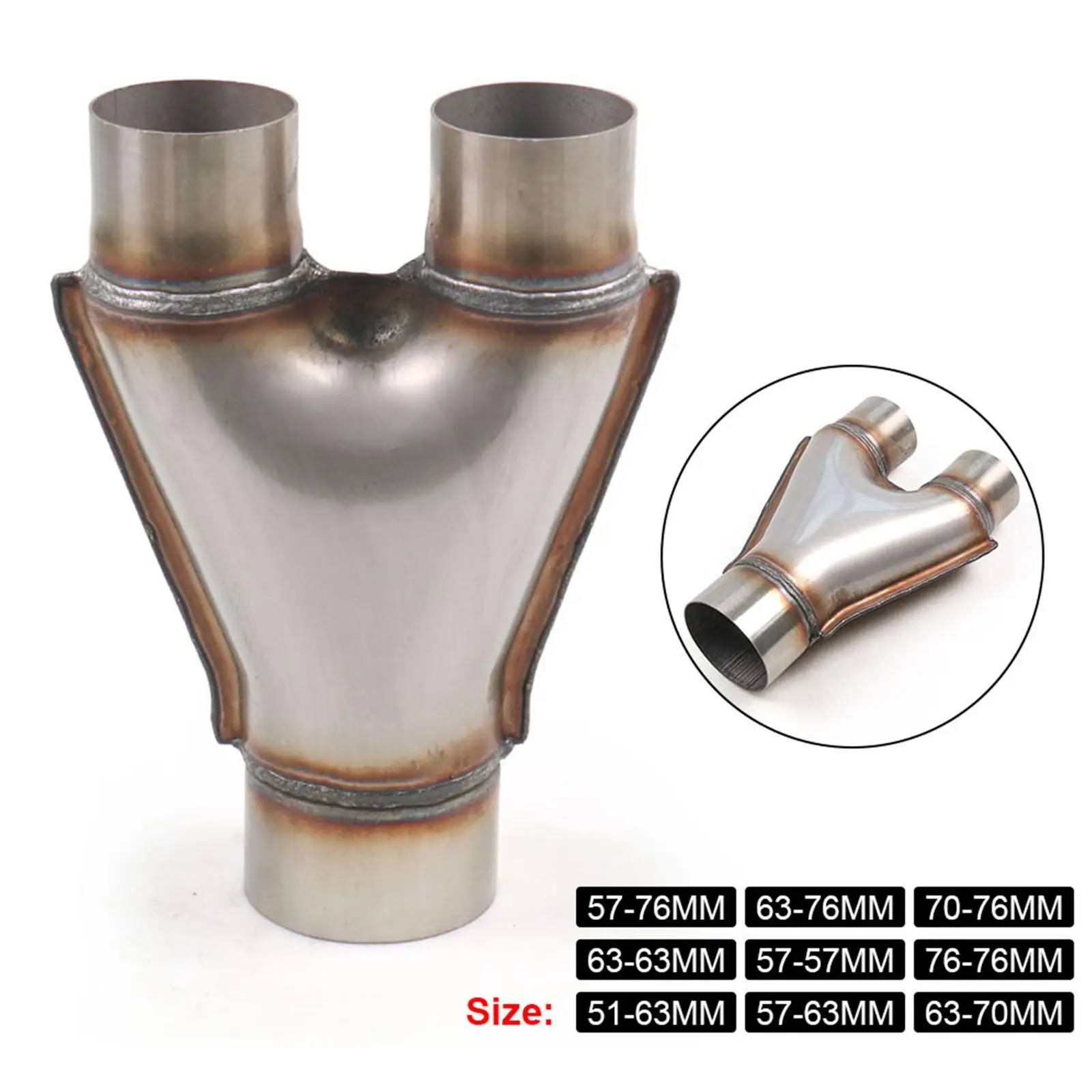 Exhaust Y Pipe 2