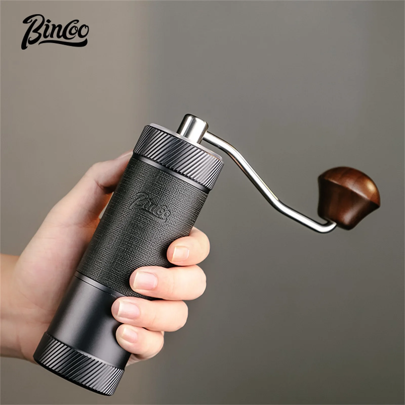 

Bincoo Portable SM07 Manual Coffee Grinder Capacity 20g Hand Adjustable 402 Steel 6 Core Hand Espresso Bean Grinder Mill